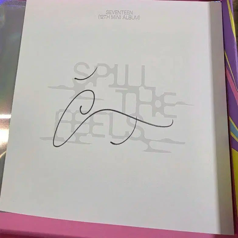 원우 싸인 미국한정판 spill the feels