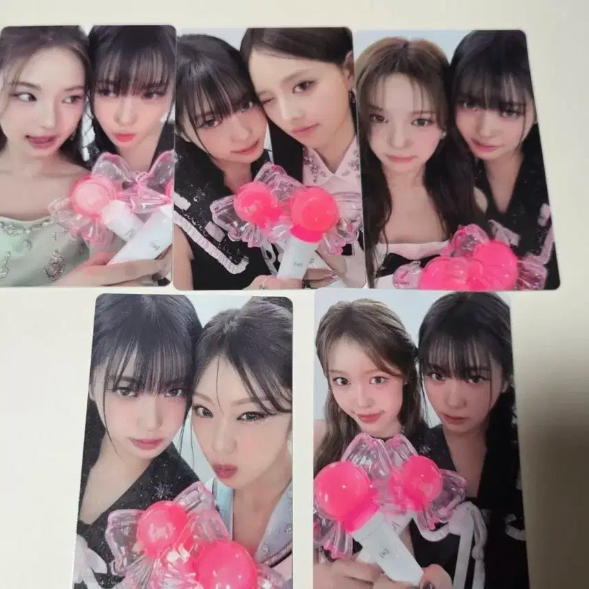 이즈나 응원봉 라이트밴드 코코 유닛포카 일괄 양도합니다.