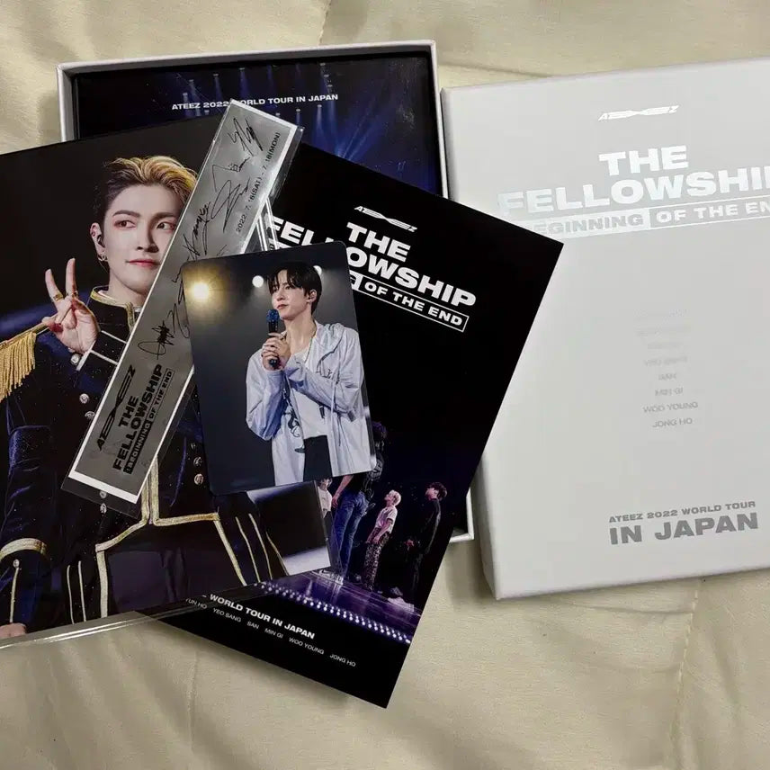 (미사용) 에이티즈 2022 월드투어 일본콘 블루레이 풀세트