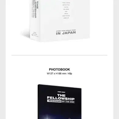 (미사용) 에이티즈 2022 월드투어 일본콘 블루레이 풀세트