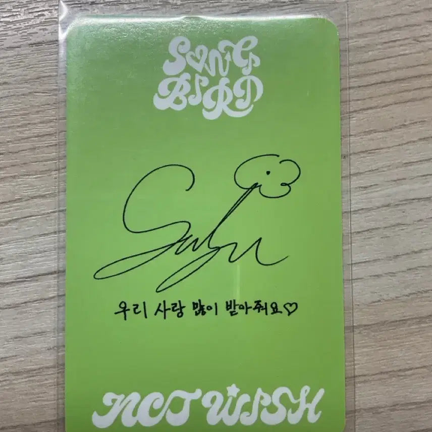 사쿠야 엔시티위시 송버드