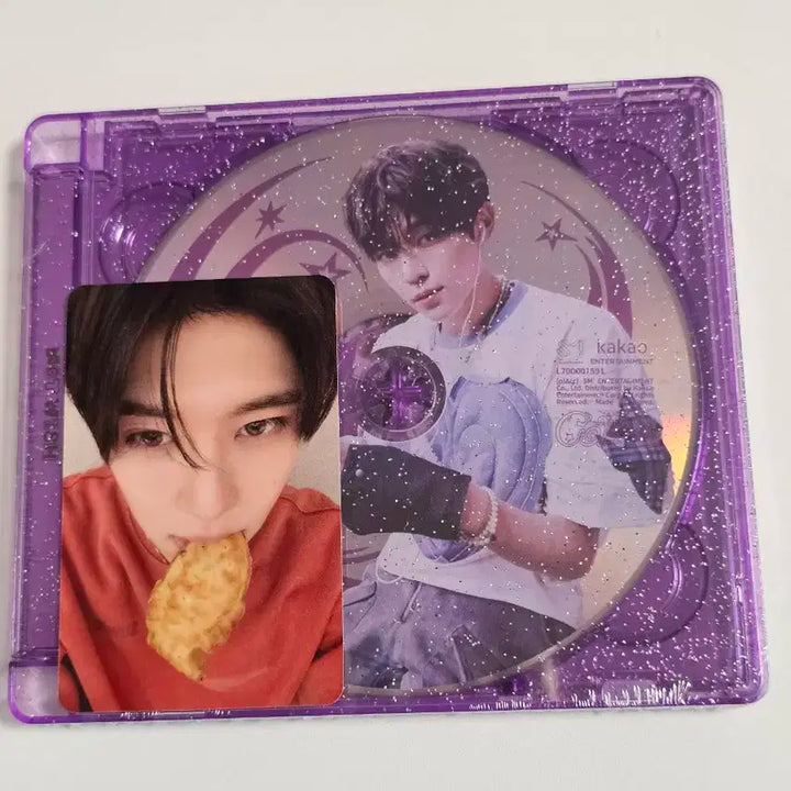 엔시티위시 미개봉 컬러 쥬얼 시온 애플뮤직 럭드 붕어빵 시온 sion