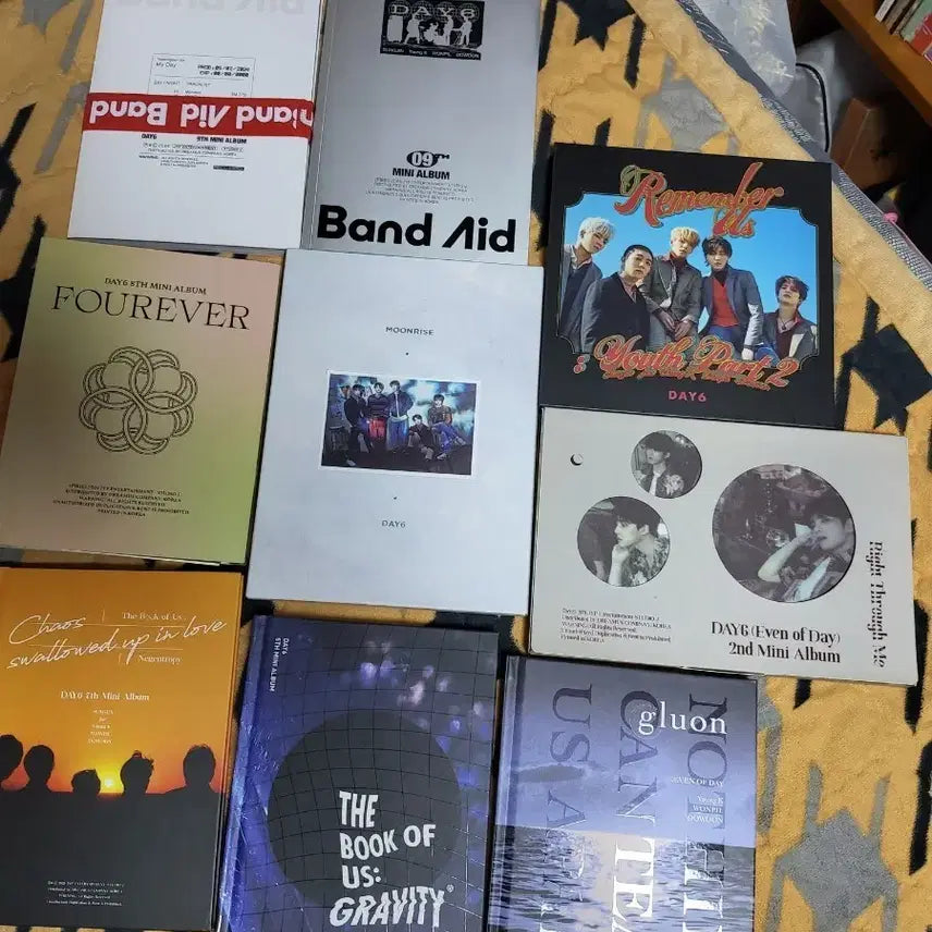 데이식스 개봉앨범 일괄