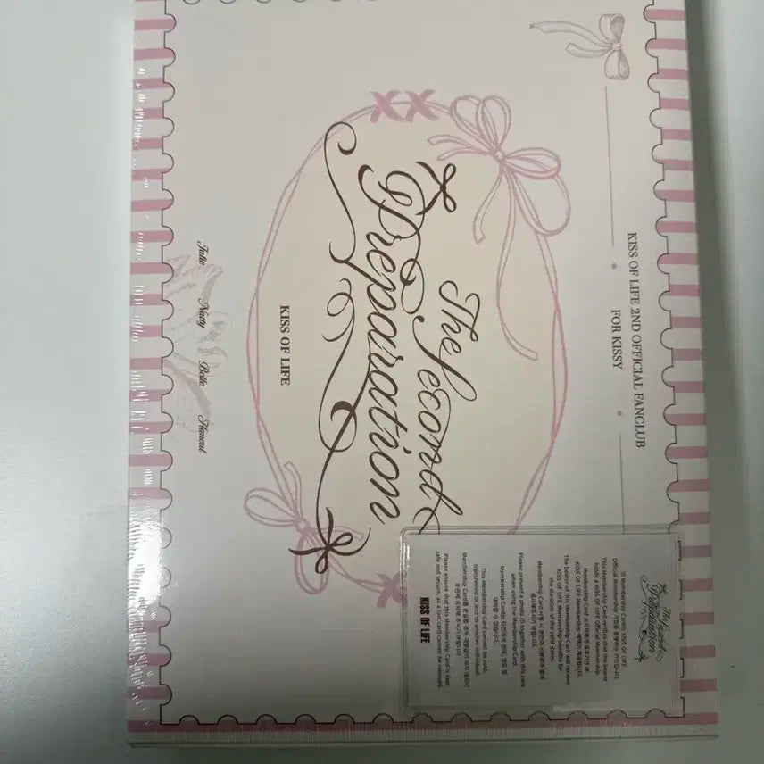 키스오브라이브 키씨2기 맴버쉽 키트 미개봉 양도