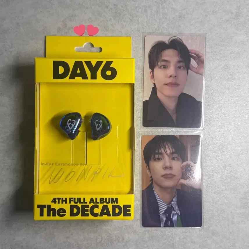 데이식스 더 데케이드 원필 인이어