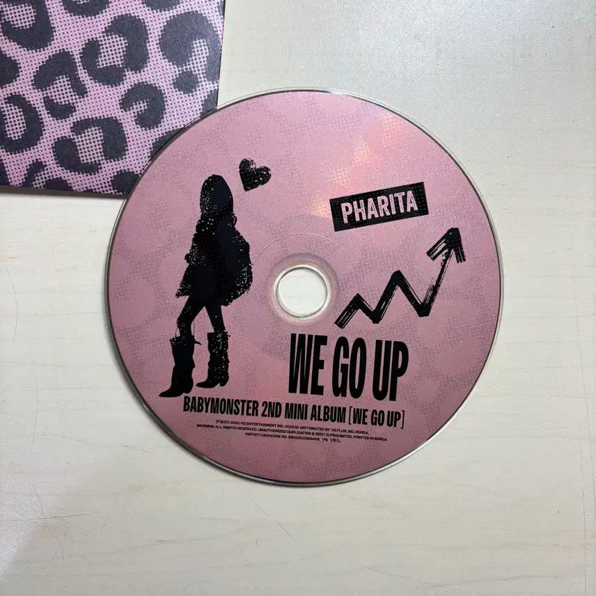 베이비몬스터 we go up 파리타 앨범 cd