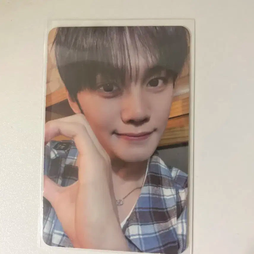 제로베이스원 Never Say Never 타겟 김규빈 포카