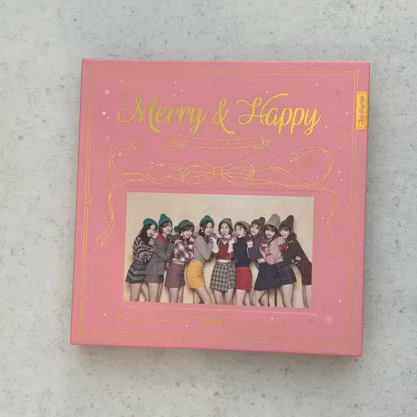 트와이스 1집 메리&해피 Happy.ver