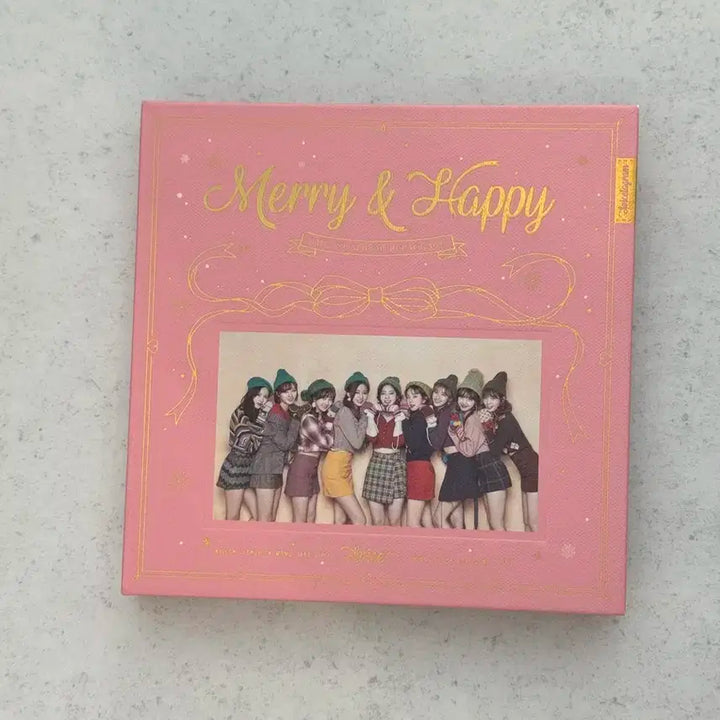 트와이스 1집 메리&해피 Happy.ver