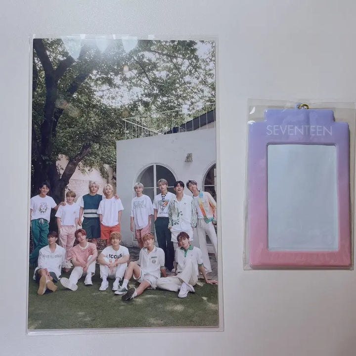 [미개봉] 세븐틴 디아이콘 엽서 및 포카 홀더