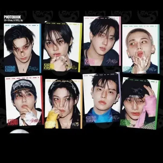 미개봉 스트레이키즈 카르마 아코디언 8종세트