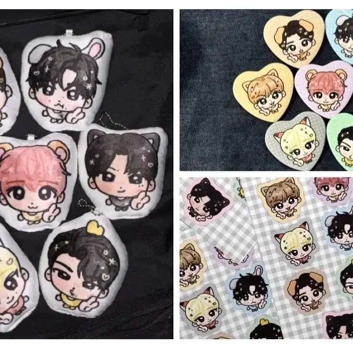 엔하이픈 정원 쿠션키링