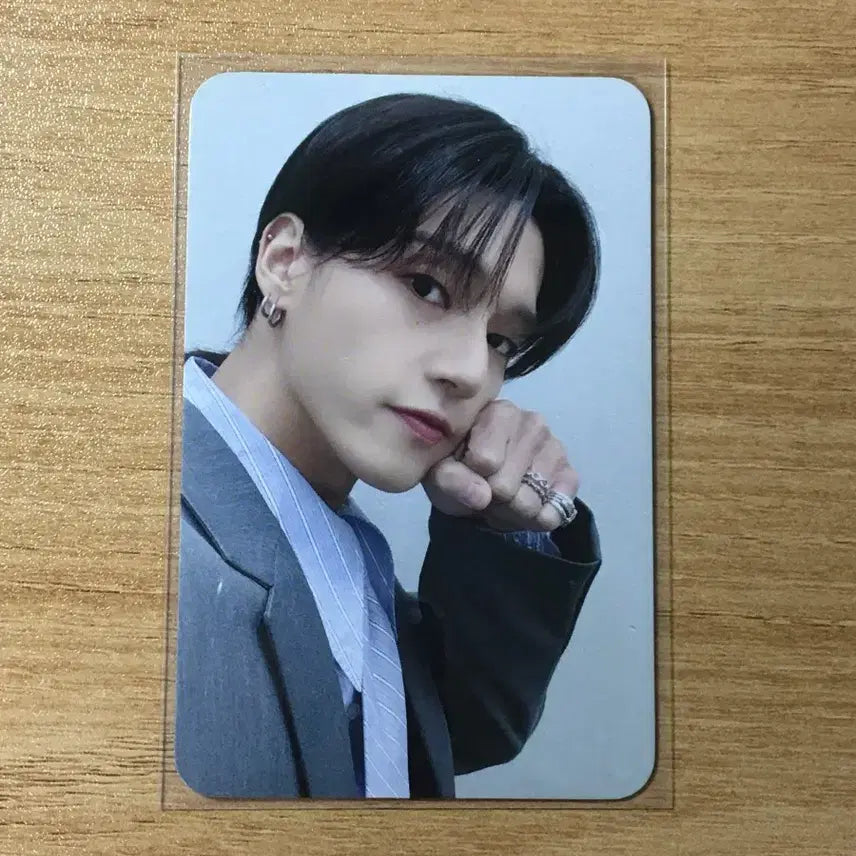 에이티즈 ateez 우영 사운드웨이브 미공포 포카