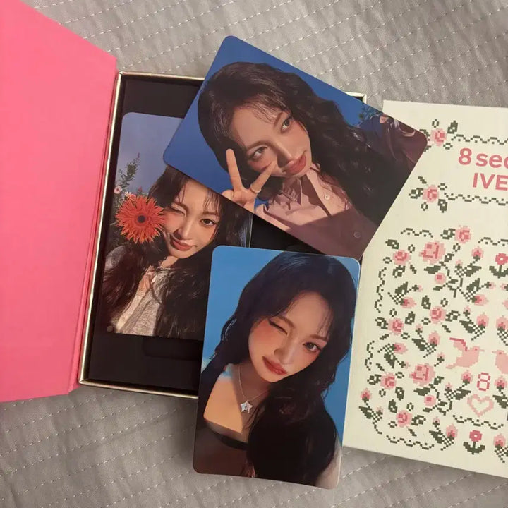 아이브 리즈 에잇세컨즈 민주킴 콜라보 포카 포토카드
