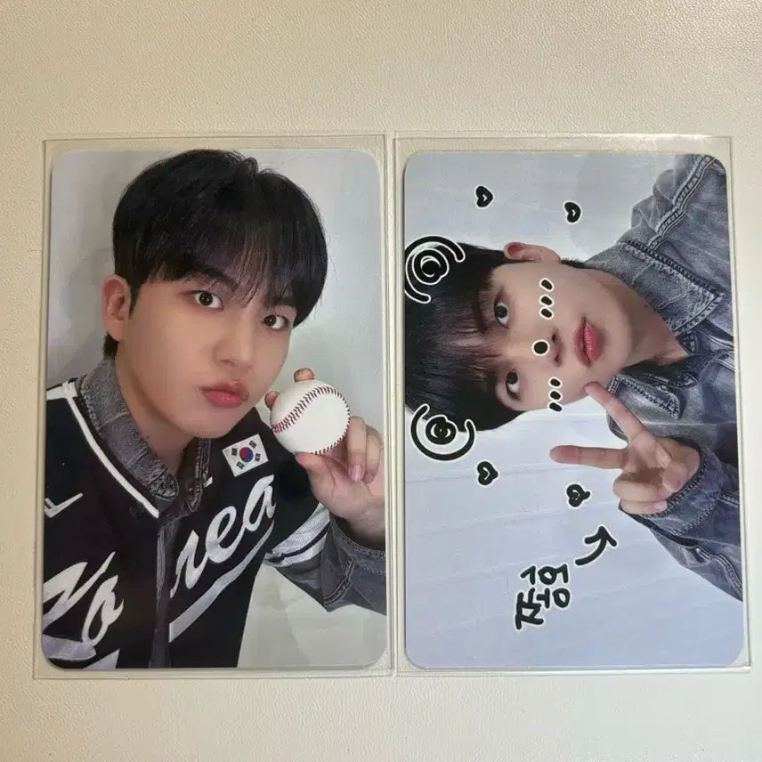 에이티즈 ateez 종호 메이크스타 미공포특전 양도 야구복&펫캠ver