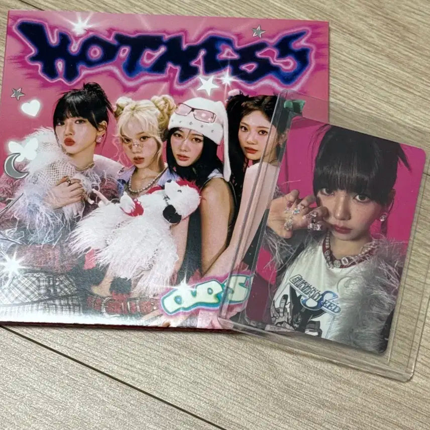 에스파 핫메스 개봉앨범 카리나 포카