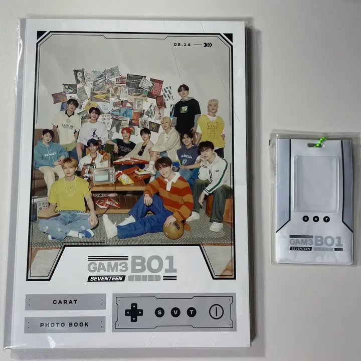 [미개봉] 세븐틴 멤버십 키트 게임보이 포토북 + 포카홀더