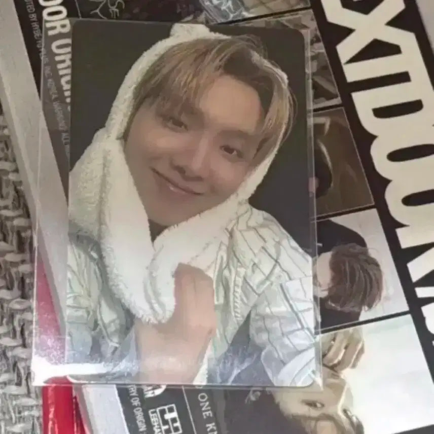 보이넥스트도어 운학 디액션 카카오톡 선물하기 특전 판매