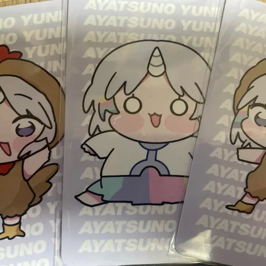 아야츠노 유니 포토카드