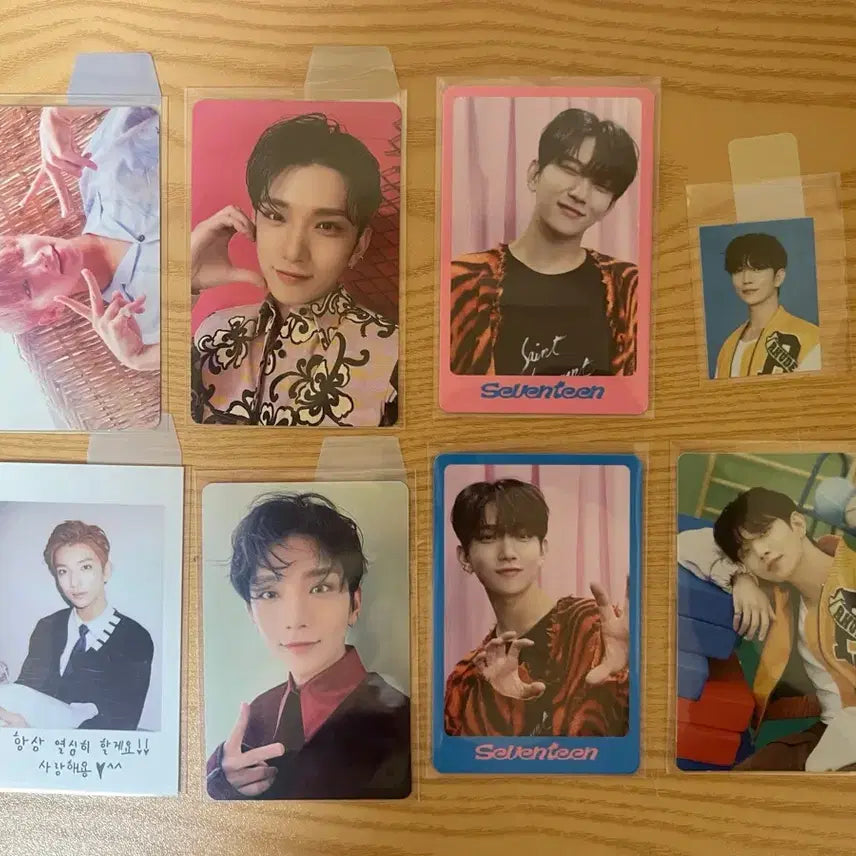 세븐틴 조슈아 포카 일괄판매 무나나눔럭드분철교환