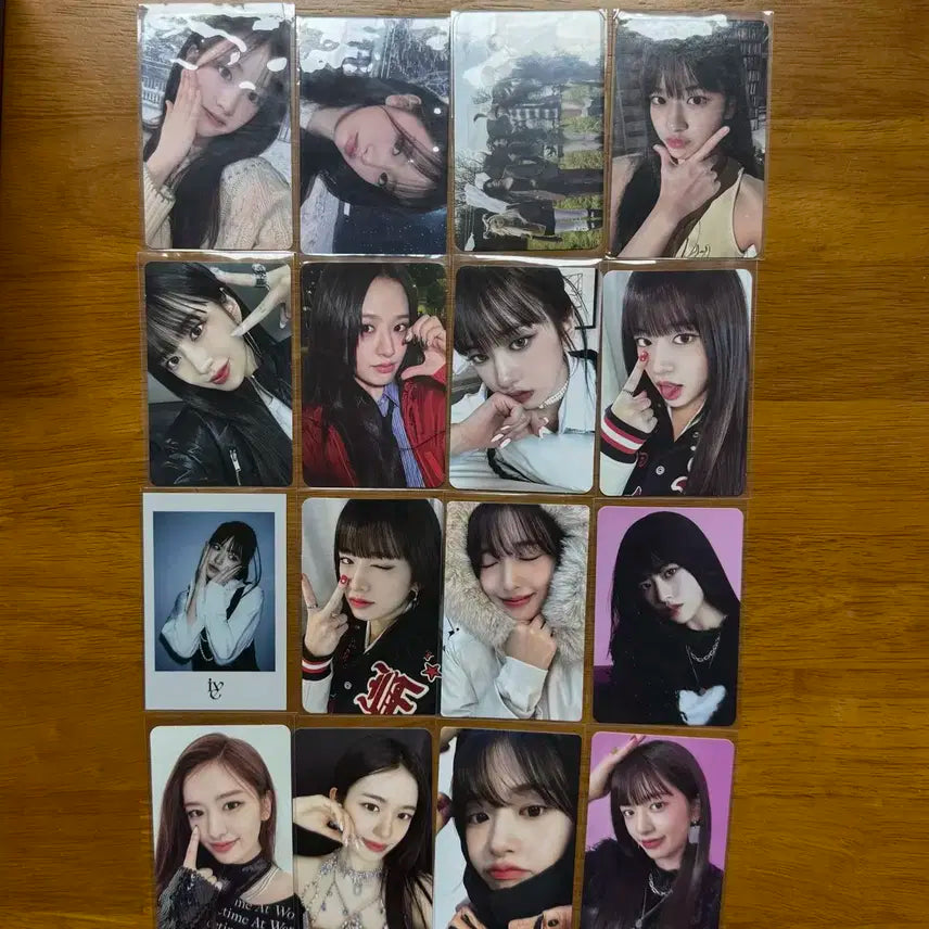 아이브 안유진 공식포카 일괄