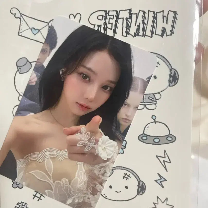 에스파 윈터 aexis 콘서트 타투스티커 md 포카