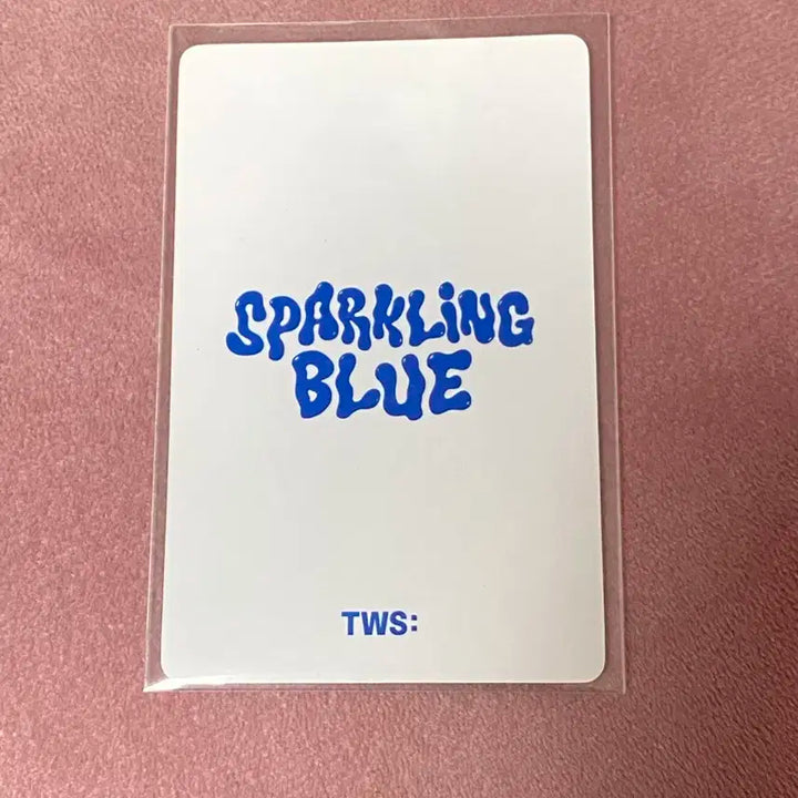 투어스 도훈 스파클링 블루 이즈위 포카 양도