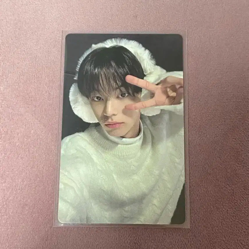 투어스 도훈 라스트벨 컴백라 귀도리 포카 양도