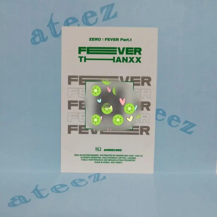 ATEEZ 최산 랜덤 QR Mini Card