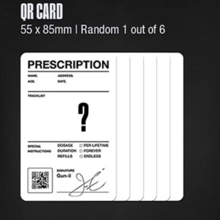 엑디즈 럽투데 네모반 QR 큐알코드