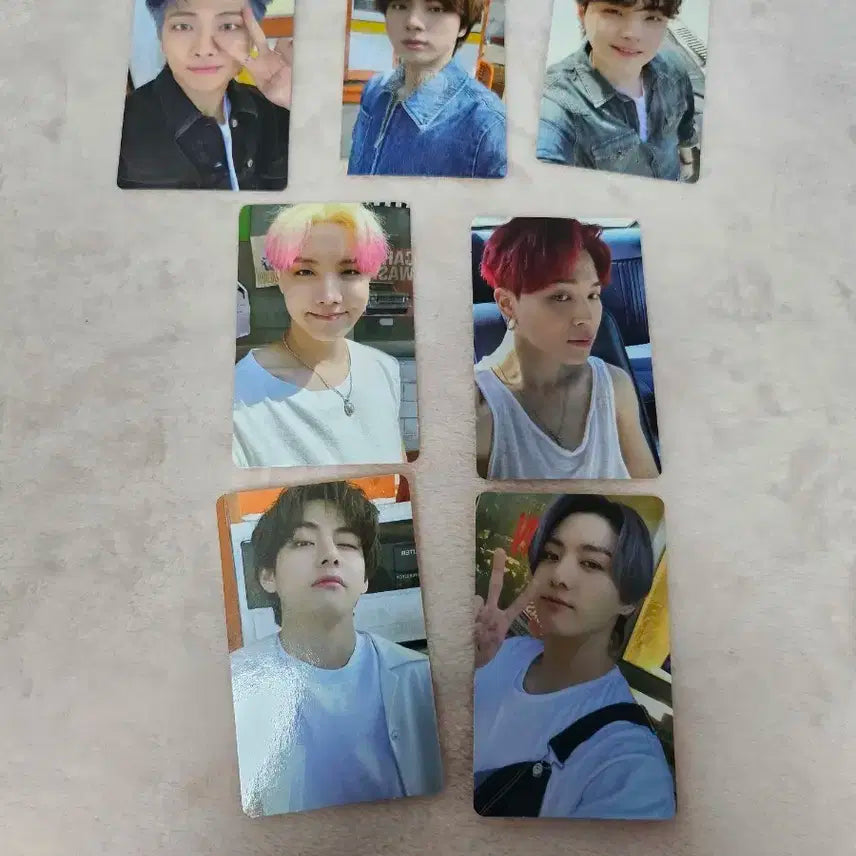 7장 일괄 양도) bts 방탄 버터 위버스 특전 모음 2