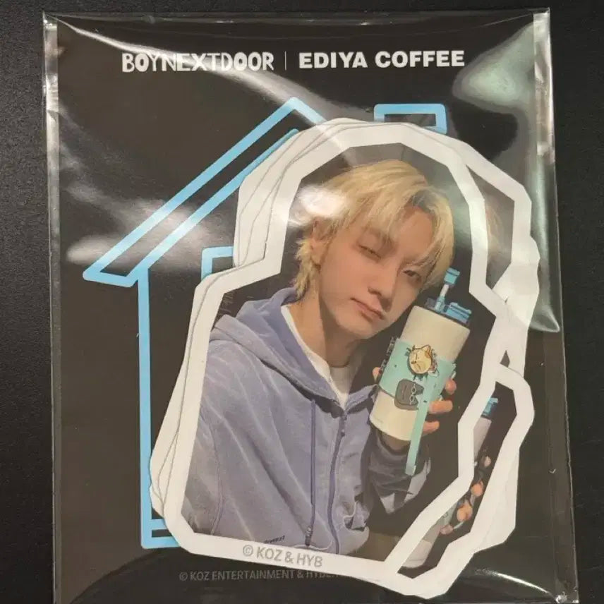 보넥도 이디야 포토카드& 스티커 일괄