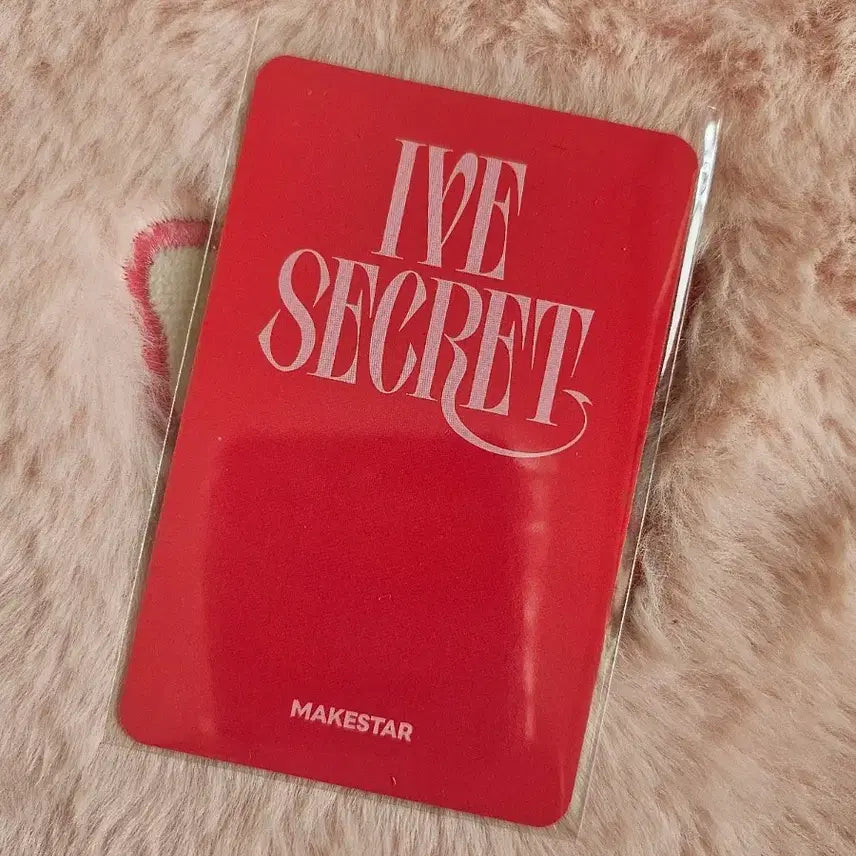 IVE아이브 secret시크릿 메이크스타 특전 -가을-