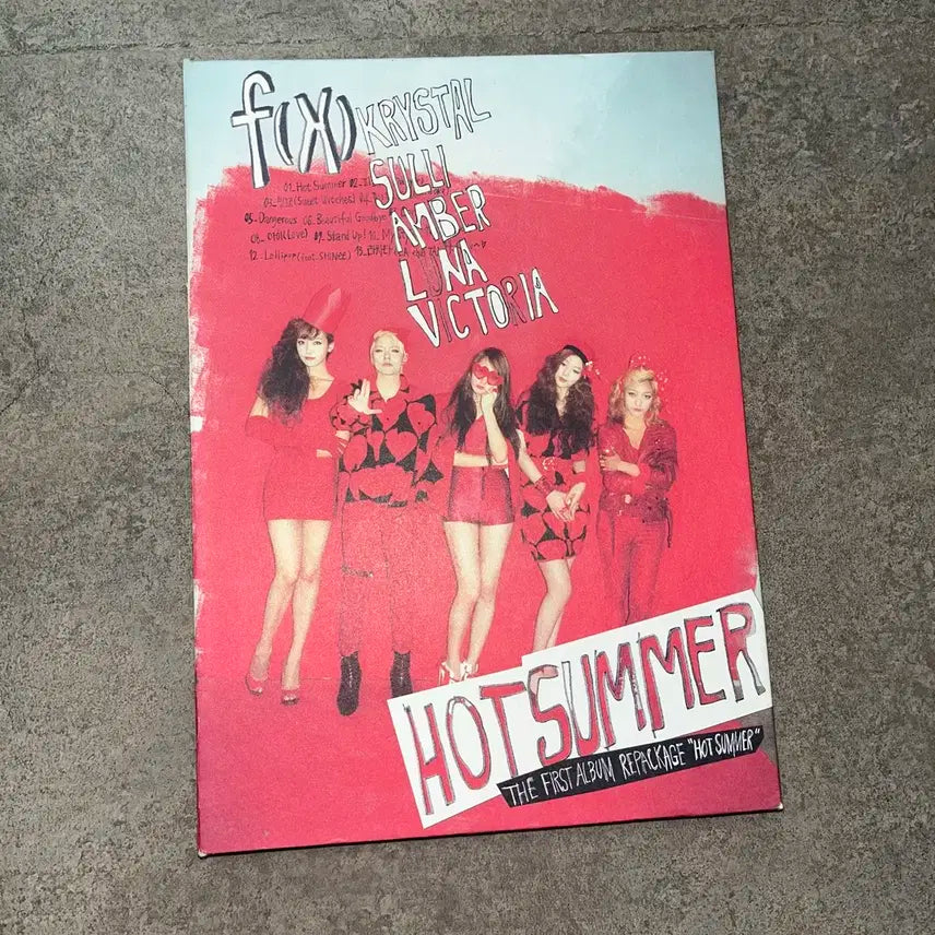 에프엑스 Hot Summer 1집 리패키지 앨범