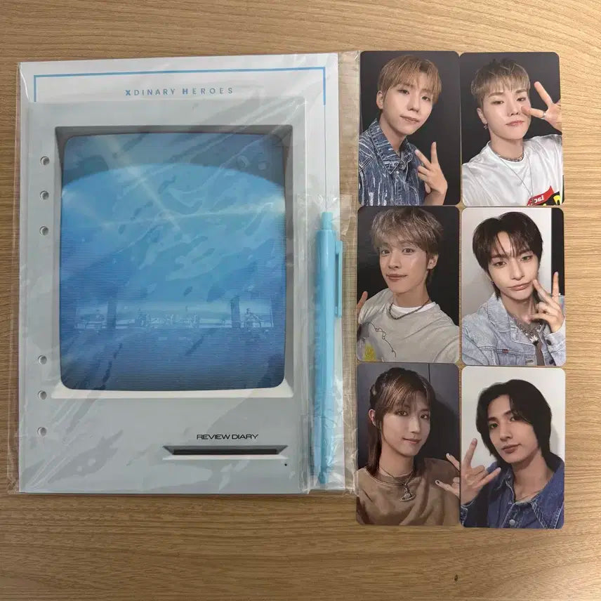 엑스디너리히어로즈 엑디즈 클베콘 베타콘 6.4 엠디 다이어리 시리즈