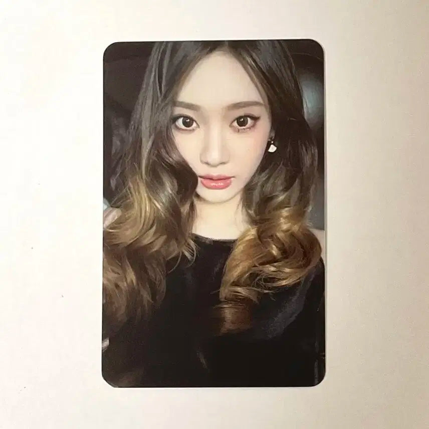 에스파 닝닝 더티워크 중국 미공포 큐큐 뮤직 2성 포카