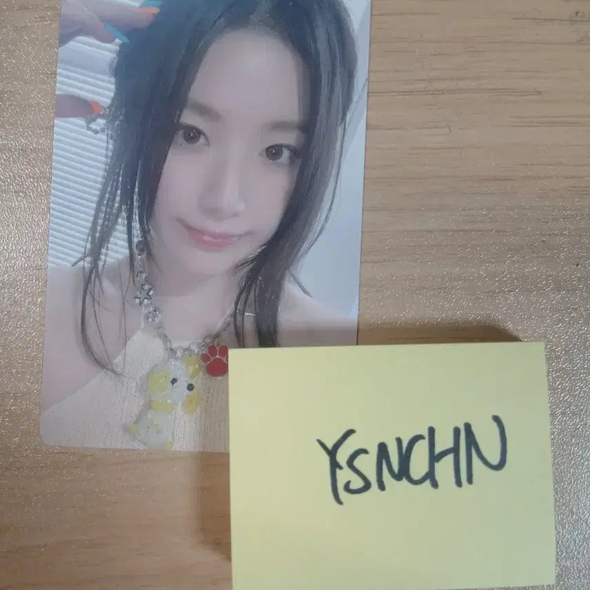 아이들 슈화 TARGET EXCLUSIVE 타겟 I SWAY 포카