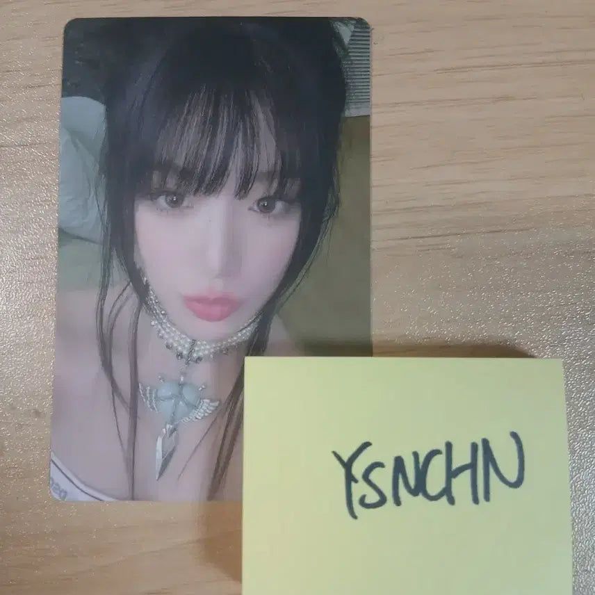 아이들 슈화 TARGET EXCLUSIVE 타겟 I SWAY 포카