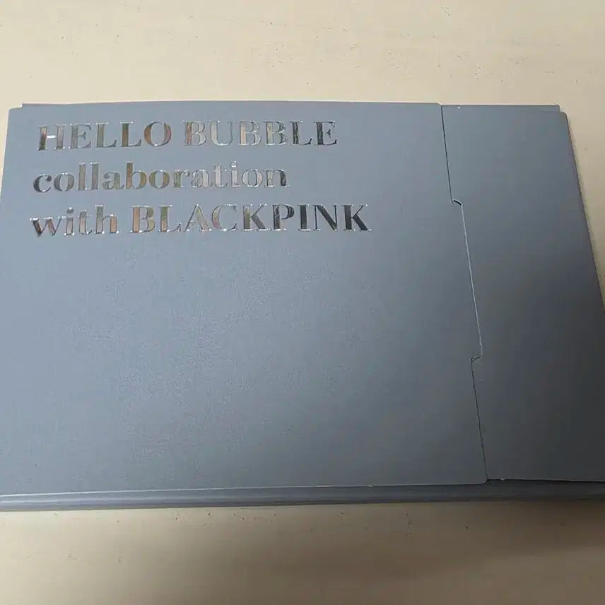 블랙핑크 미장센 헬로버블 염색약 증정 포토카드