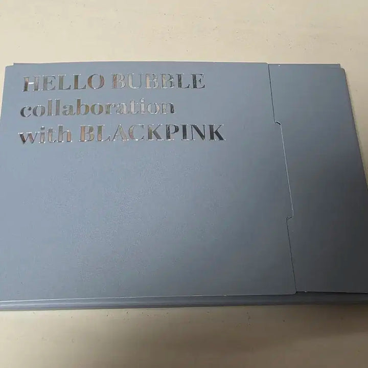 블랙핑크 미장센 헬로버블 염색약 증정 포토카드