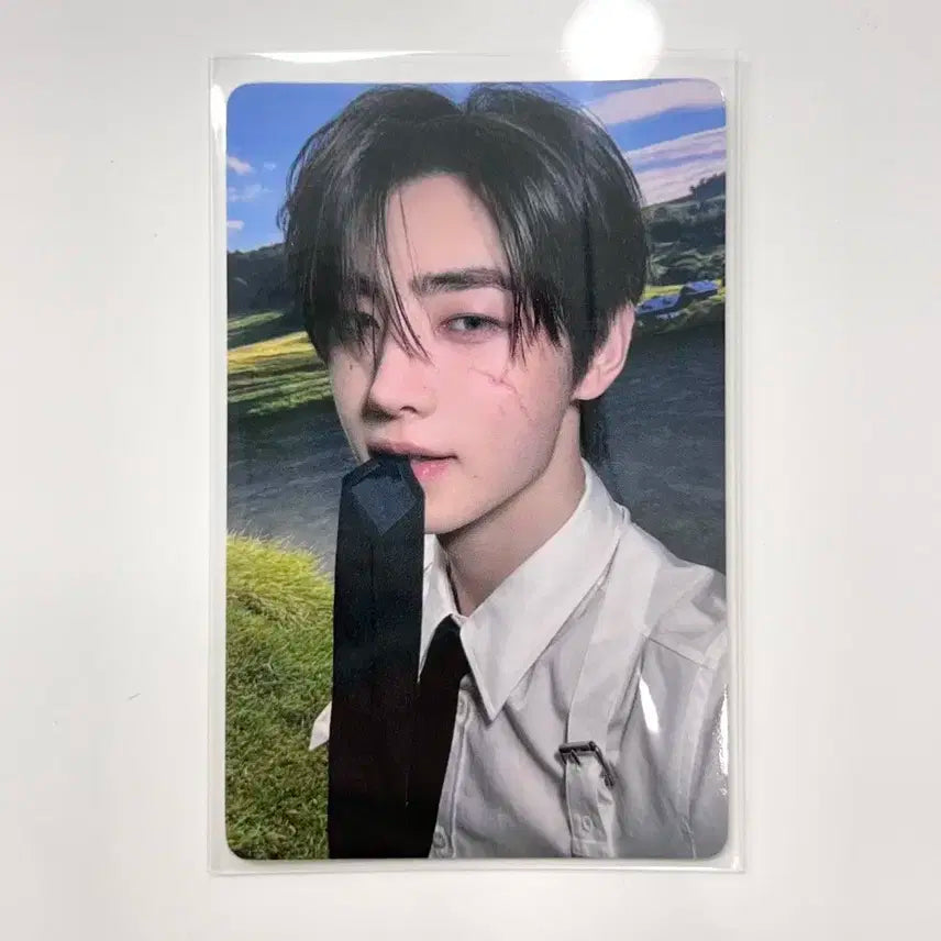 엔하이픈 성훈 이즈위 언톨드 로맨스 2차 넥타이 포카 포토카드 공굿미공포