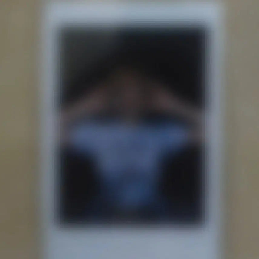 유니스 코토코 싸인 폴라로이드 // unis