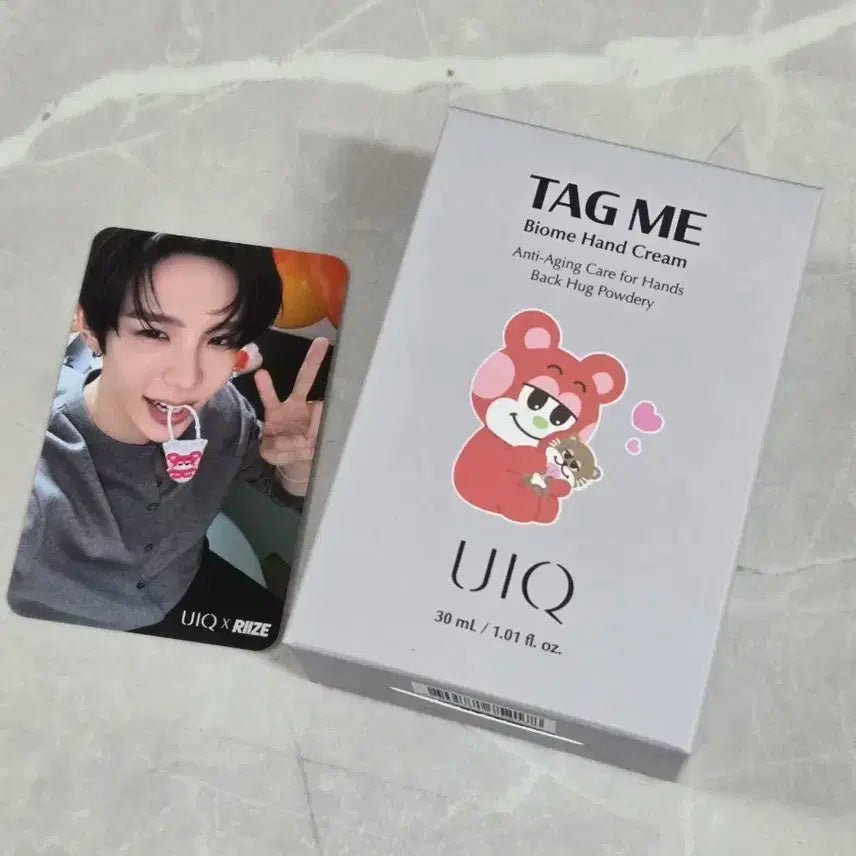 라이즈 쇼타로 유이크 핸드크림 + 포토카드 판매