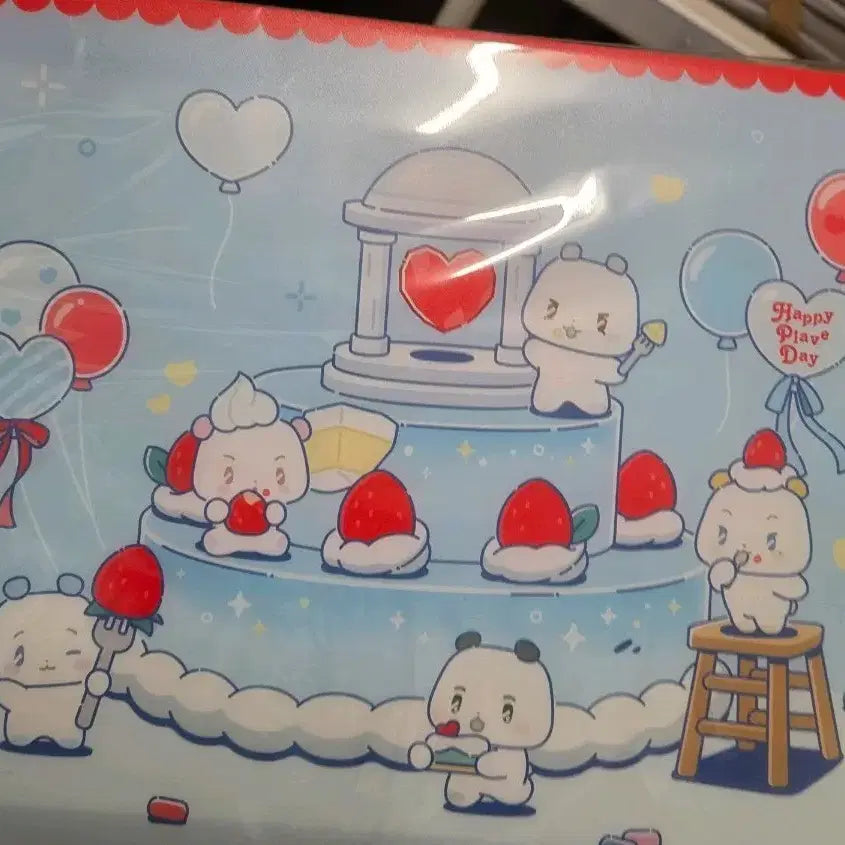 플레이브 2주년 팝업 증정 바인더 미개봉 새상품