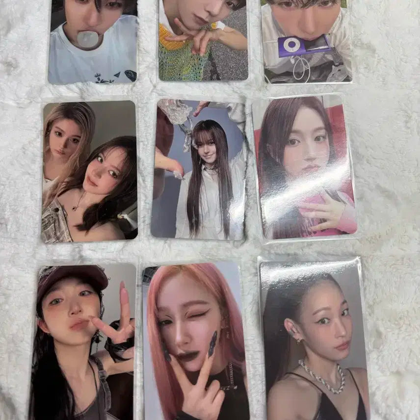 아이돌 포카 9장 일괄 양도(엔시티 위시,엔믹스,에스파,올데프)