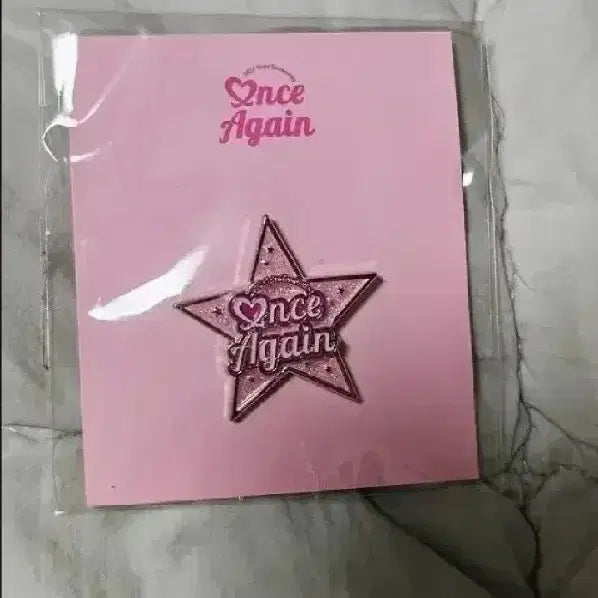 트와이스 Twice once again badge - 미개봉