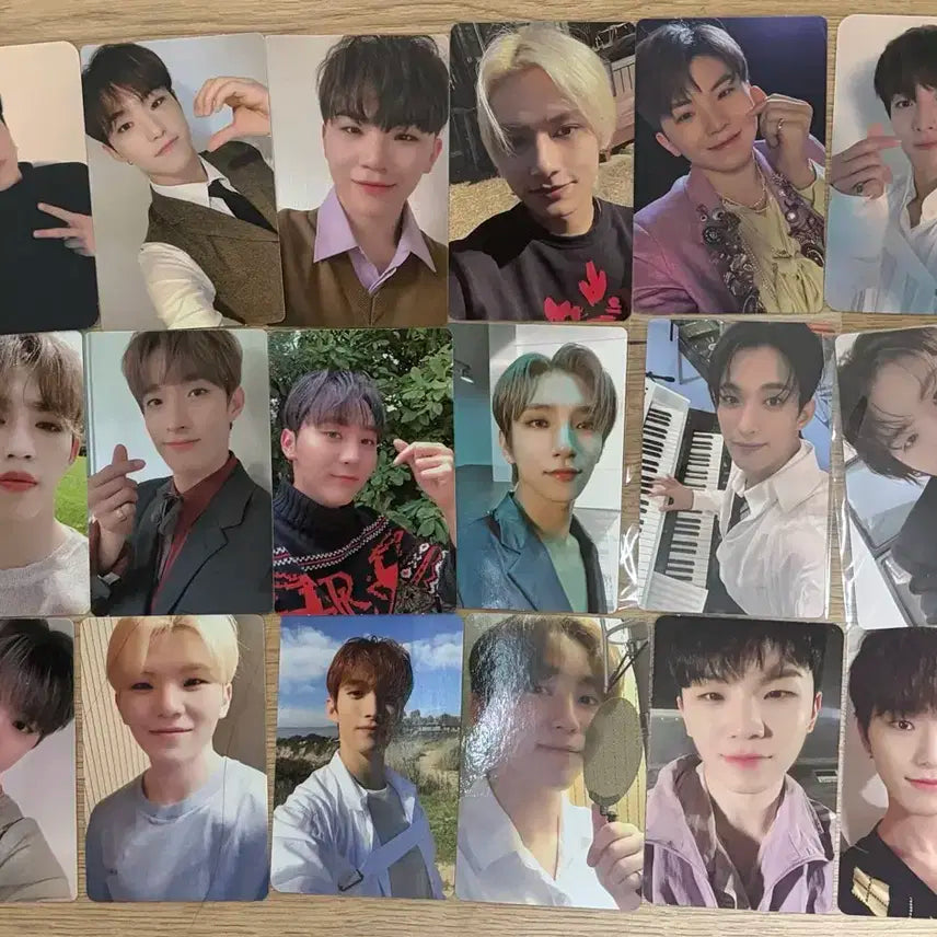 세븐틴 포카 싸게 양도합니다!