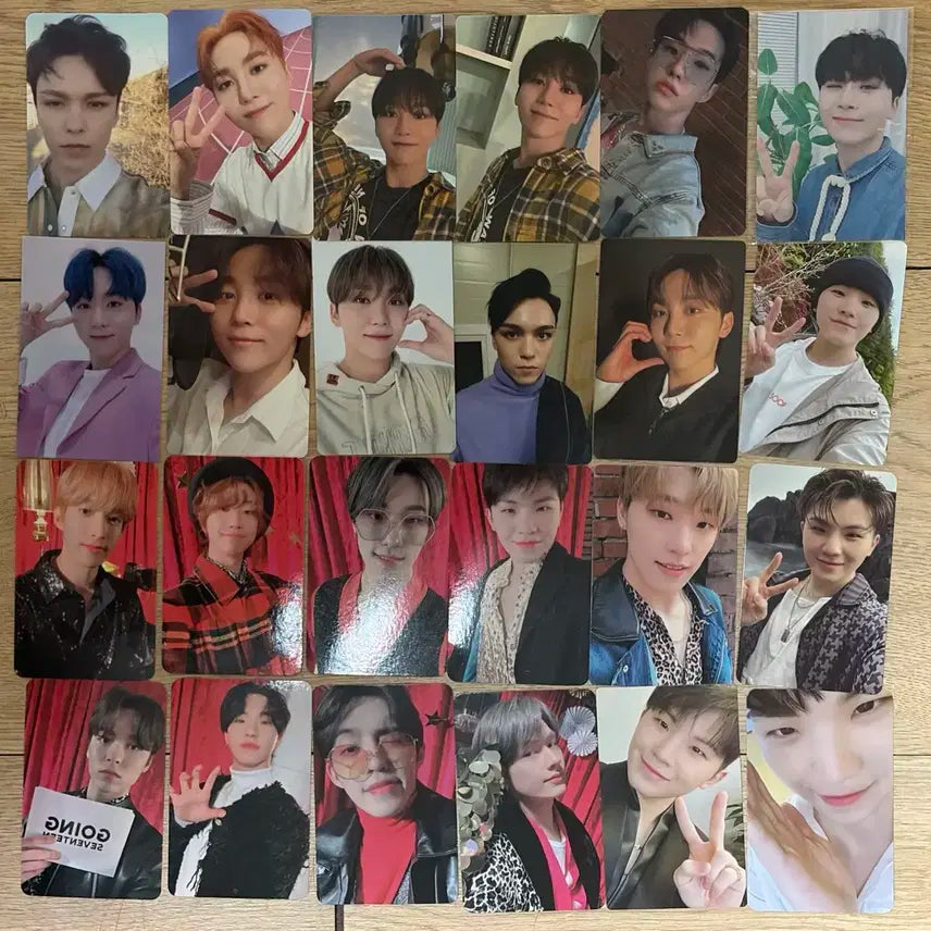 세븐틴 포카 싸게 양도합니다!