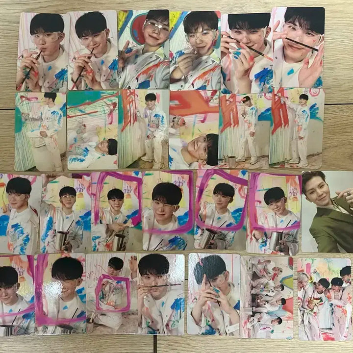 세븐틴 포카 싸게 양도합니다!