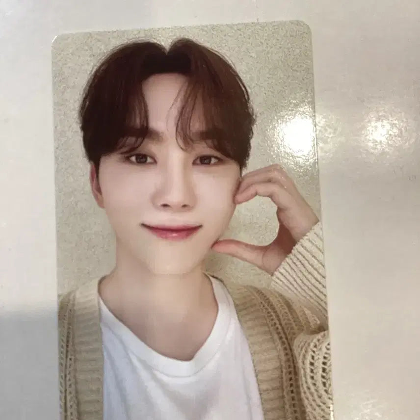 세븐틴 승관 시그 포카